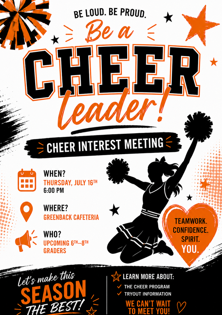 Interest Meeting for Middle School Cheerleading
