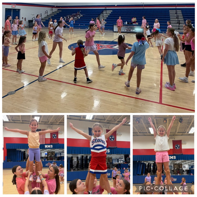 Little stars cheer camp
