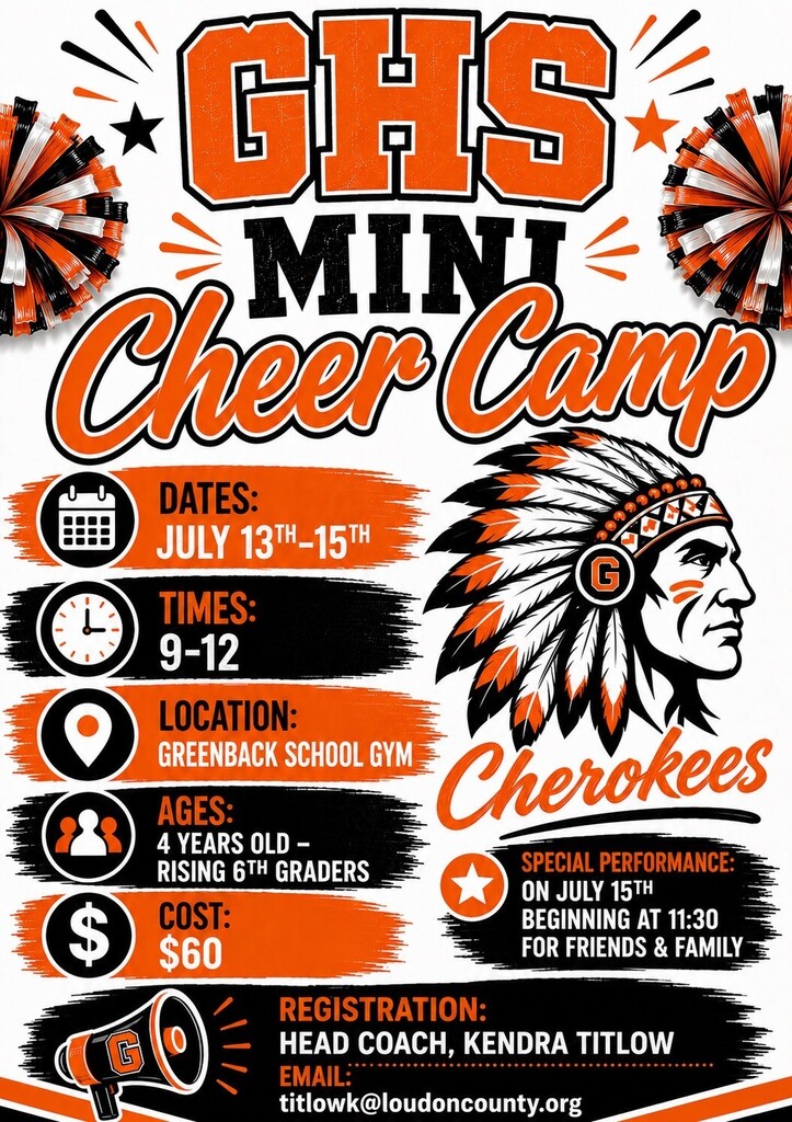 Cheer Camp at Greenback School!