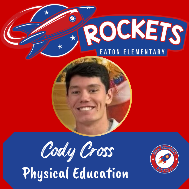 Cody Cross new PE teacher