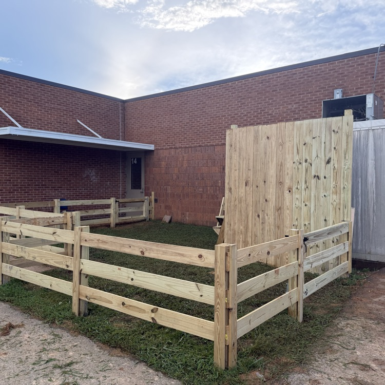 Eagle Scout project at North Middle School