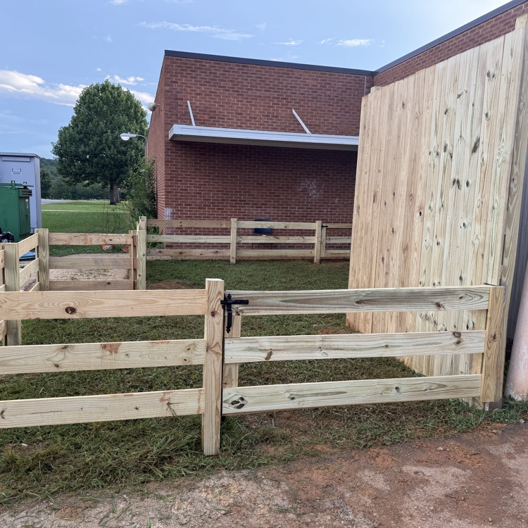 Eagle Scout project at North Middle School