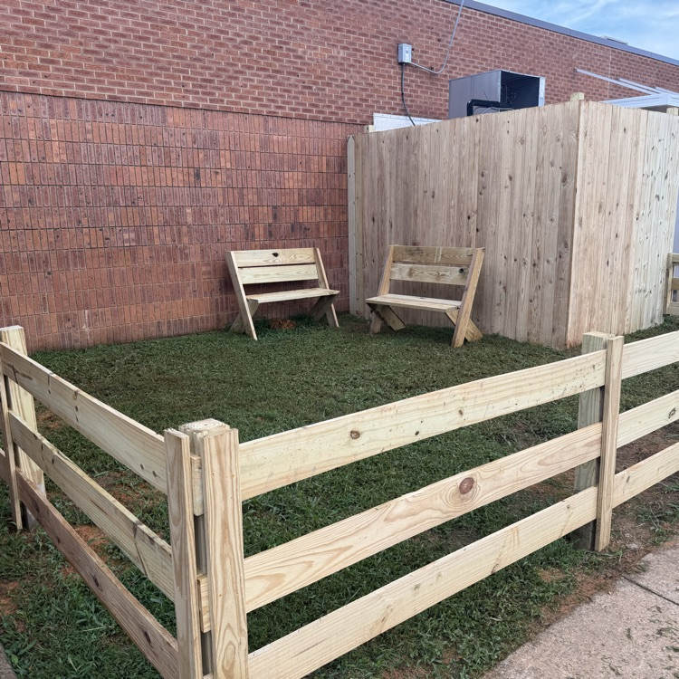 Eagle Scout project at North Middle School