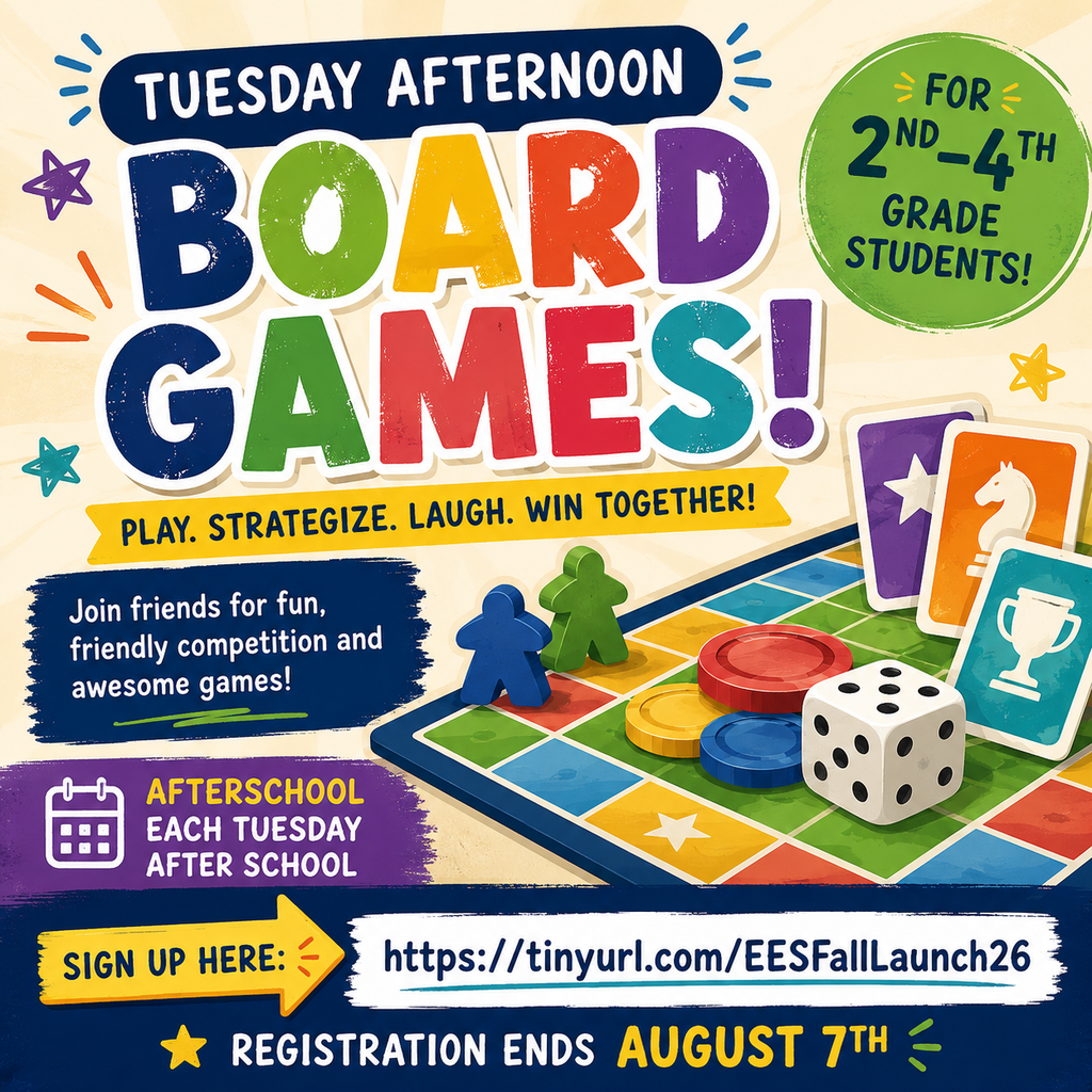 Board Games Club for Tuesday afternoon