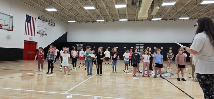 drama club students practicing