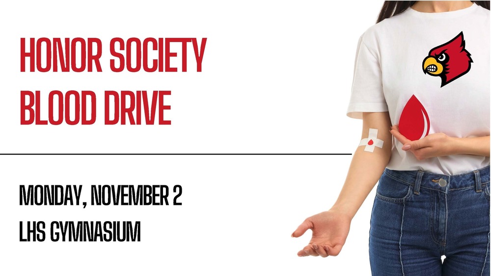 Honor Society Blood Drive Information