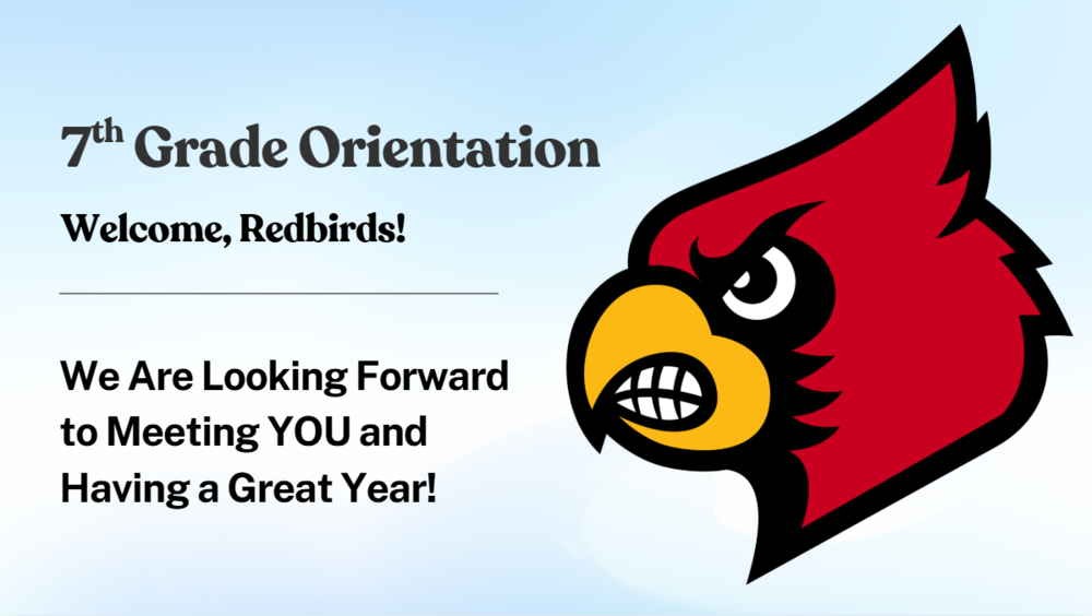 7th Grade Orientation