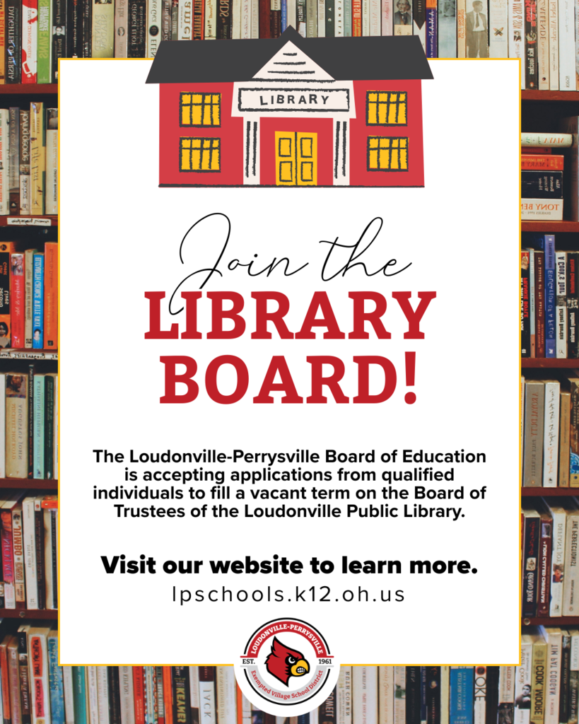 Join the library board!