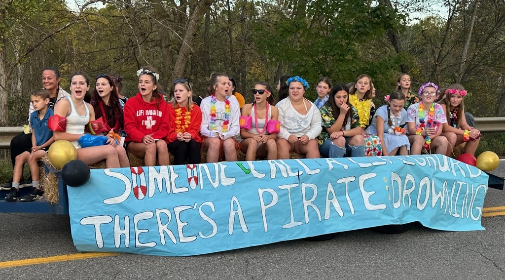 Homecoming float