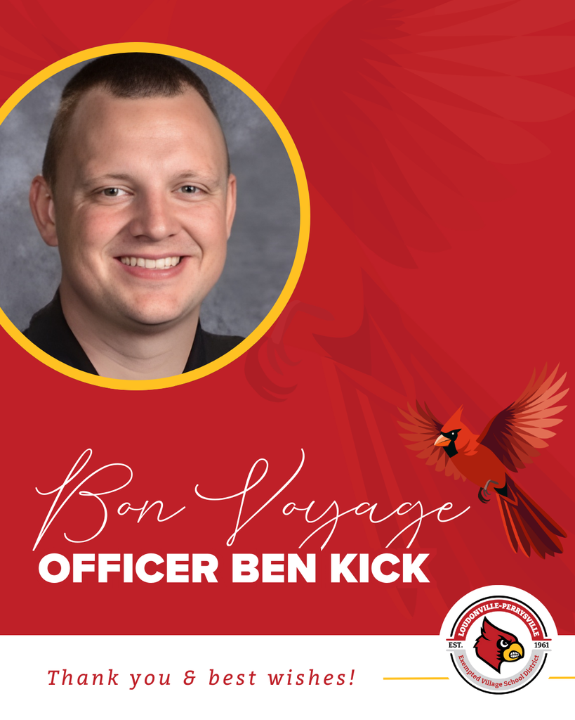 Bon voyage Officer Ben Kick! 