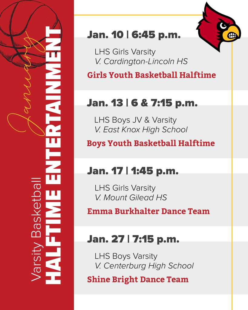 January Varsity Basketball Halftime Entertainment