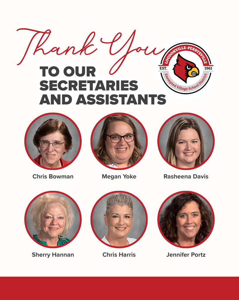 Thank you to our secretaries and assistants 