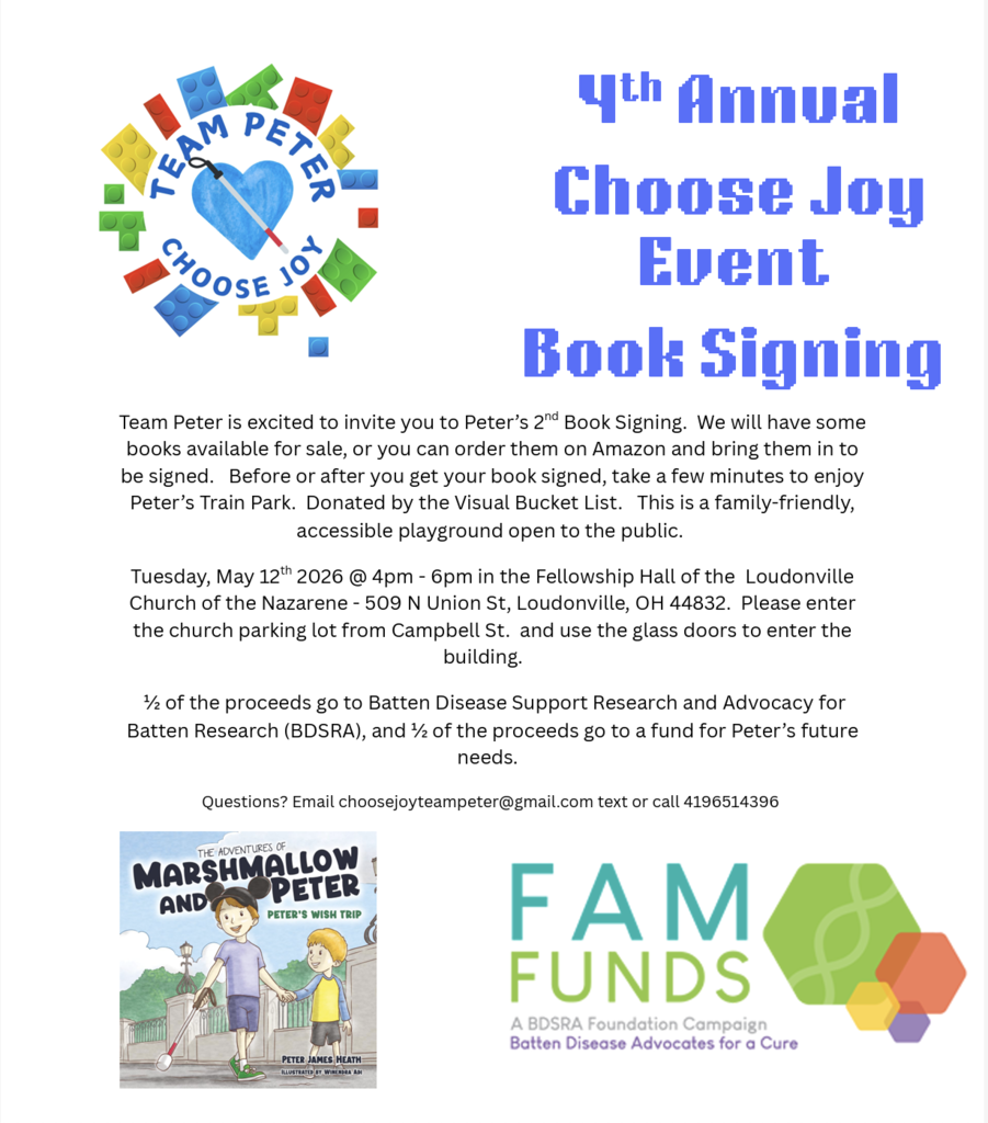 Peter's book signing