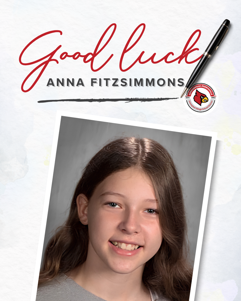 Good Luck Anna Fitzsimmons