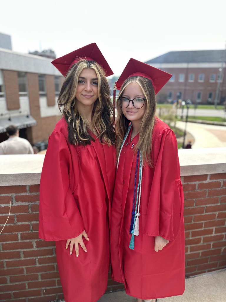 Photo of two female graduates