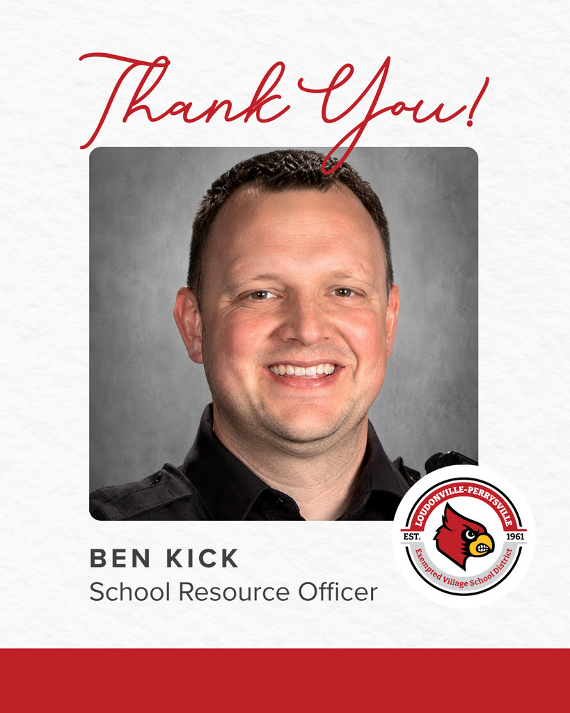 Thank you, Ben Kick, School Resource Officer!