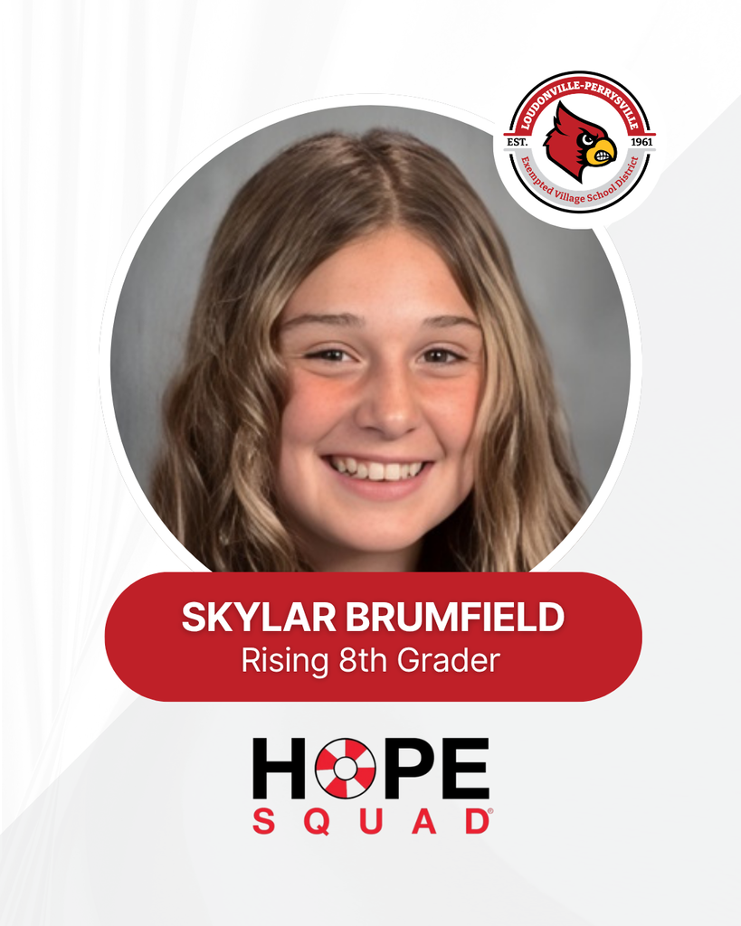 Skylar Brumfield Rising 8th Grader 