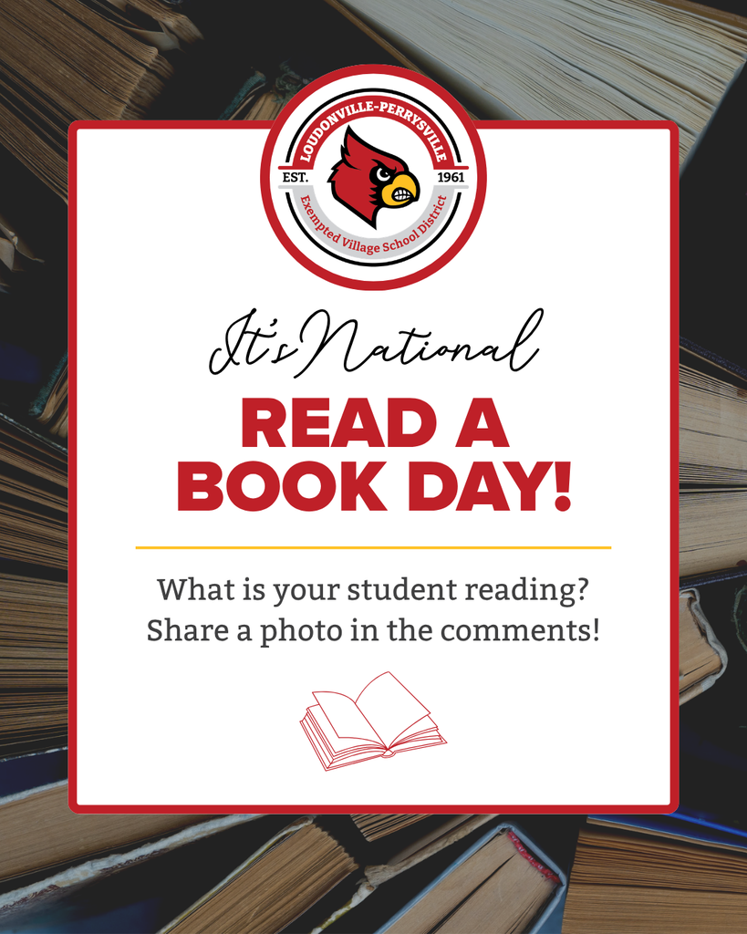 It's National Read a Book Day! What is your student reading? Share a photo in the comments!