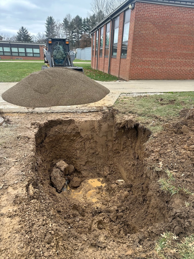 Photo of water main break