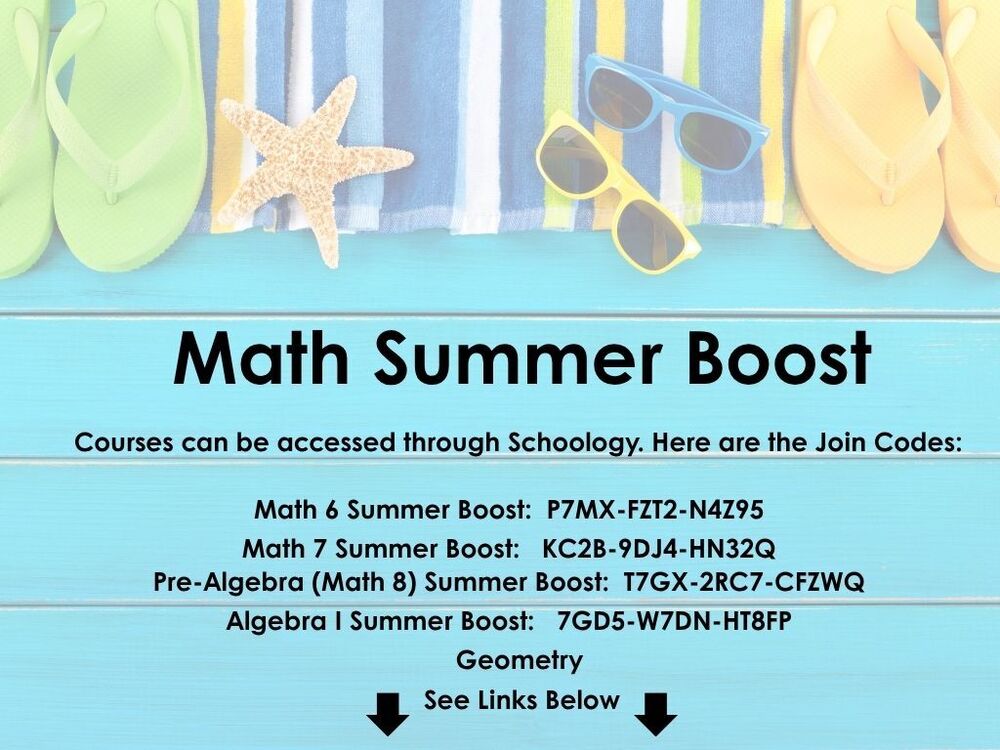 Math Summer Boost