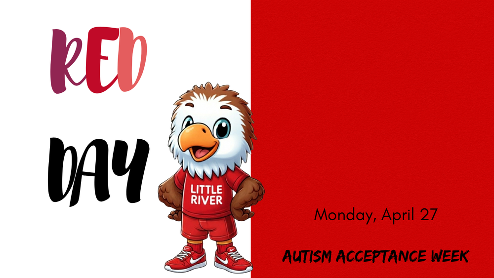 Red Day  Monday, April 27  Autism Acceptance Week