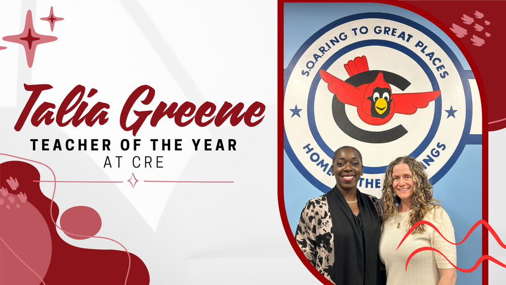 Talia Greene Teacher of the Year