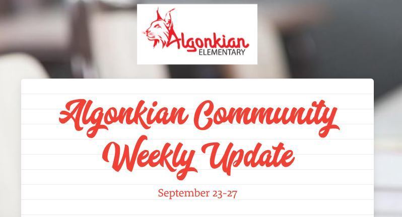 Principal's Weekly Newsletter