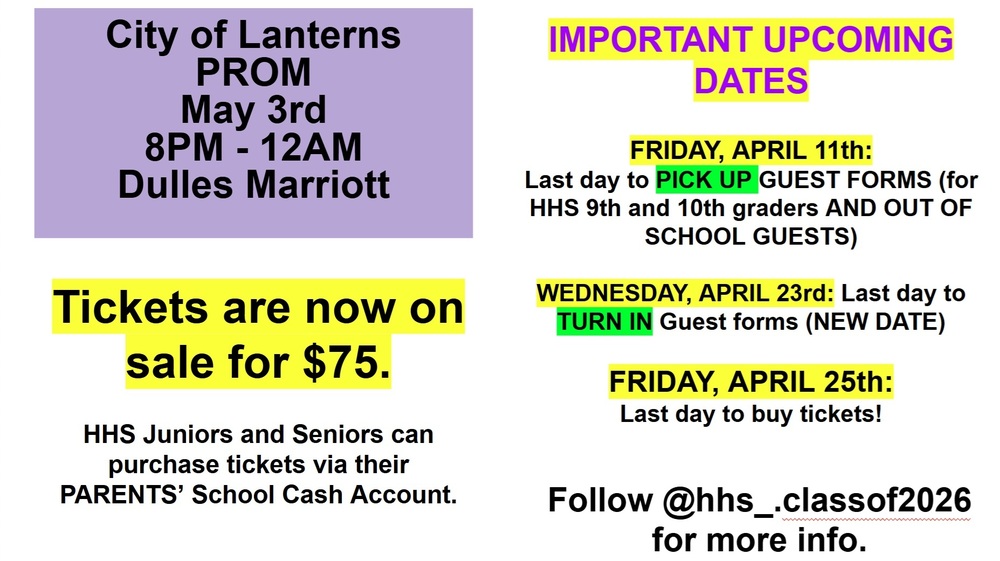 Prom Tickets