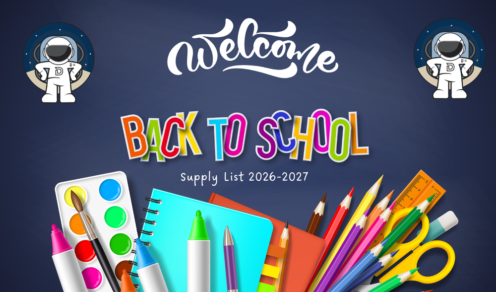 School Supply Graphic