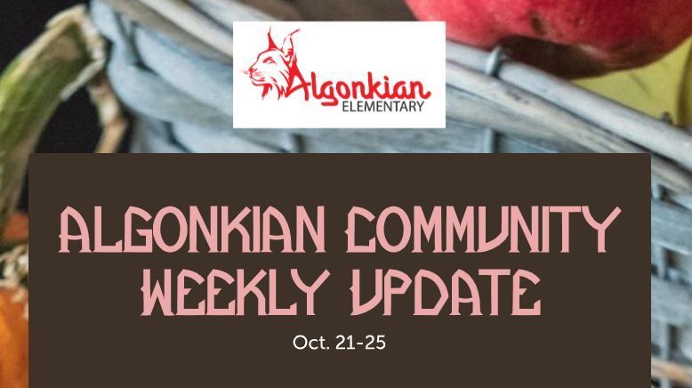 Principal's Update Oct. 21-25