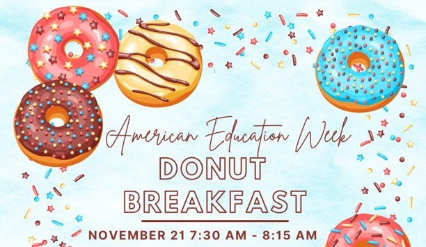 American Donut Breakfast