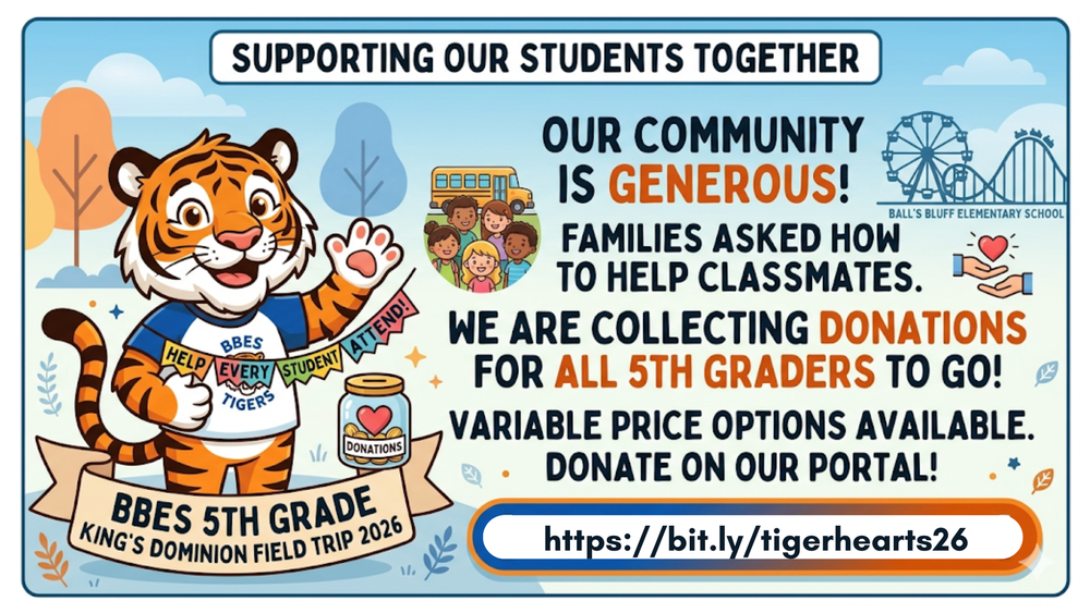 Support Our Students-Kings Dominion Donations