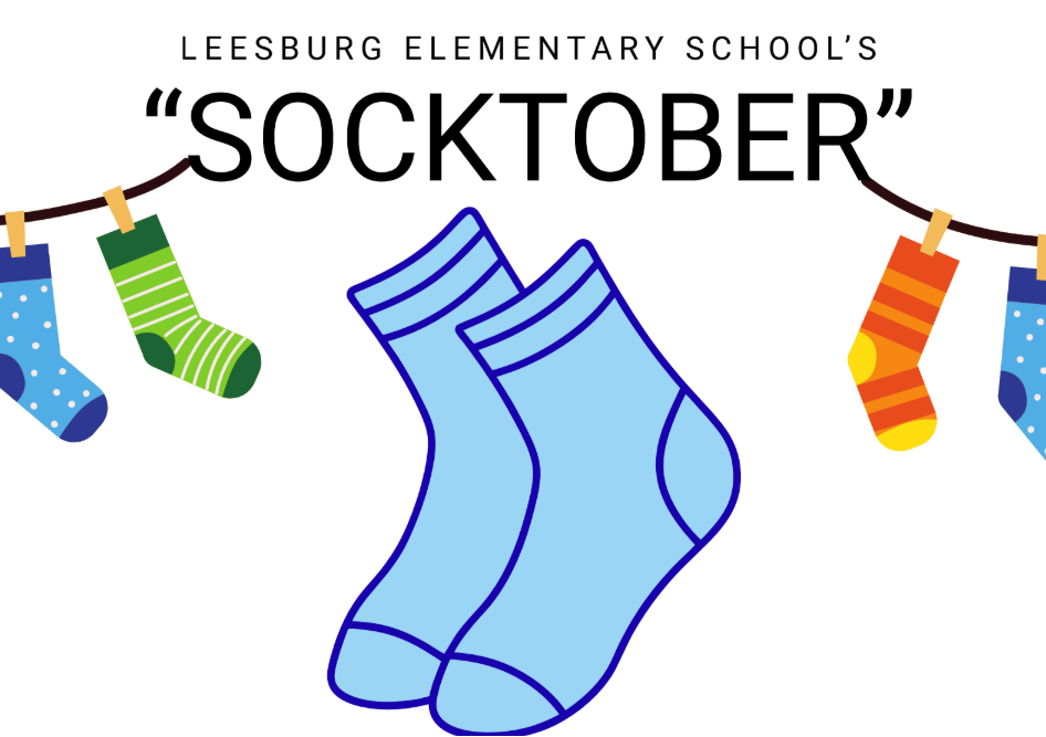 Leesburg Elementary School's "Socktober"