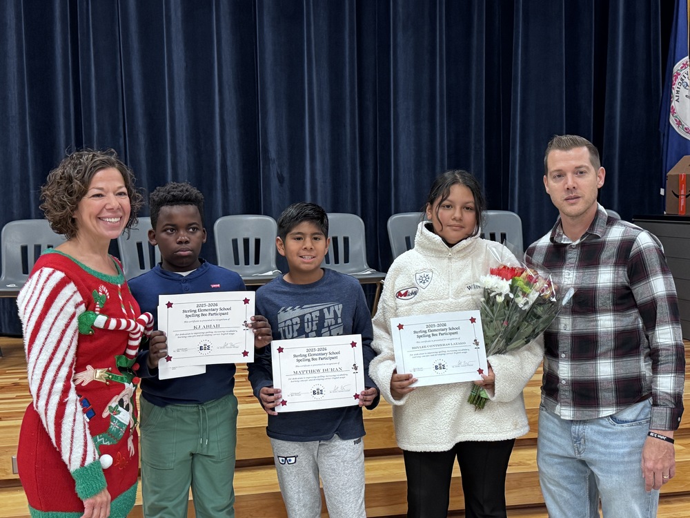 Spelling bee winner and runner up
