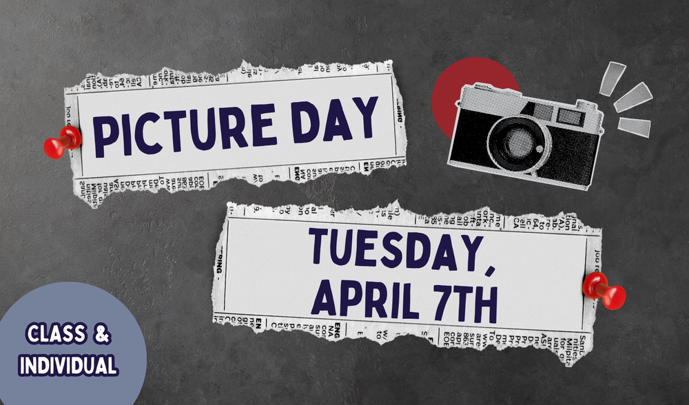 Picture Day is April 7th