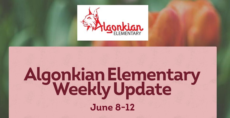 June 8-12 newsletter title