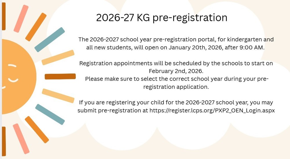 Pre registration