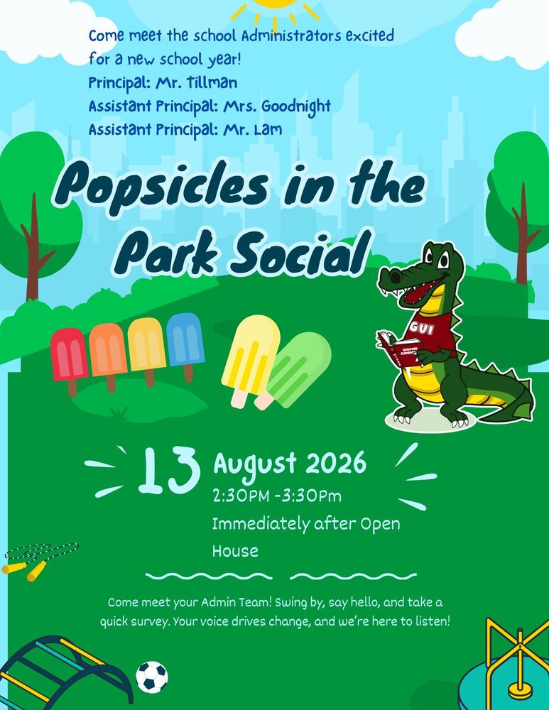 Popsicles on the Playground Flyer