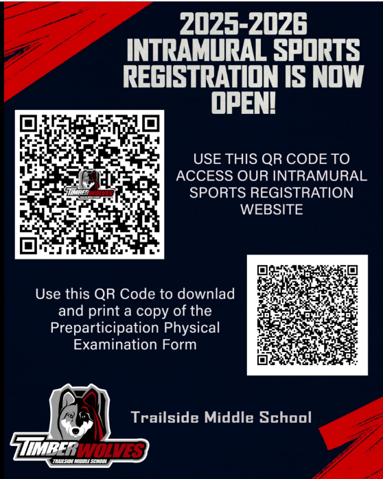 2025-2026 Intramural sports registration is now open.