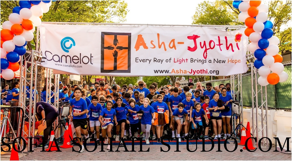 Asha-Jyothi 5K+1K Fun Run, Fairfax, VA