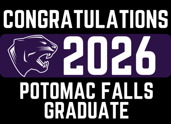 Congratulations 2026 Potomac Falls Graduate