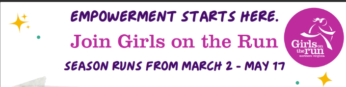 Empowerment Starts Here Join Girls on the Run Season runs from March 2- May 17