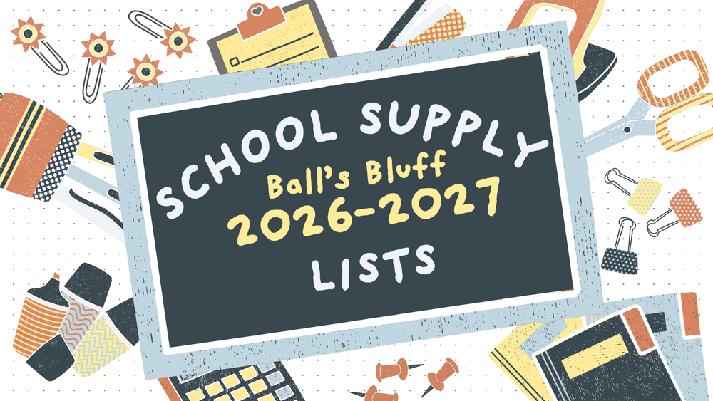 2025-2026 School Supply Lists