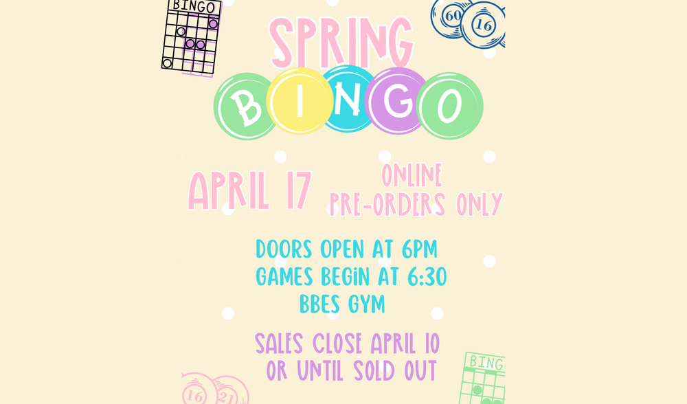 April 17 Bingo Night