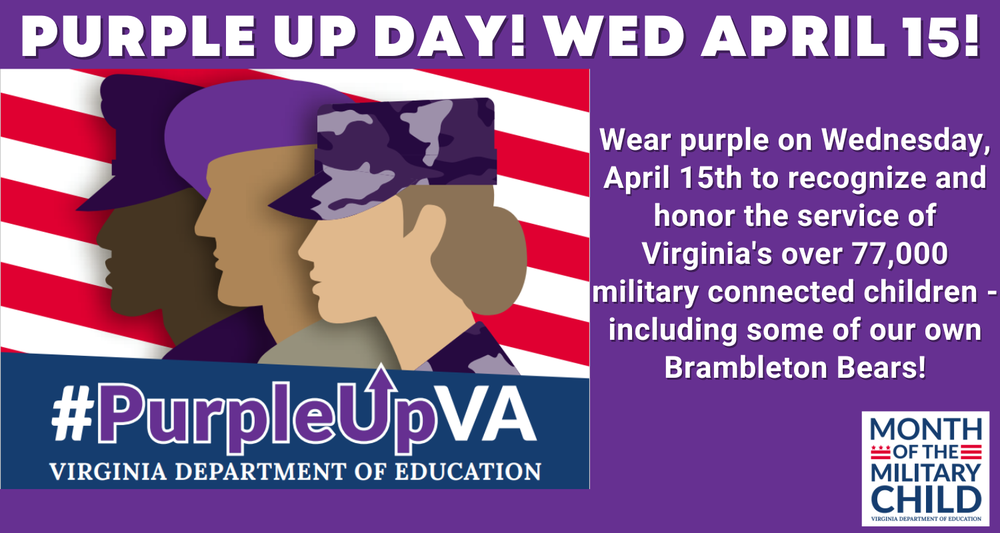 Purple Up Day 2026 Wed April 15