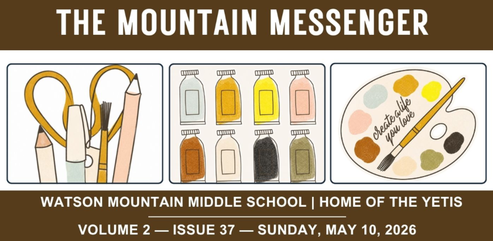 Mountain Messenger Vol. 2 Issue 37 for May 10, 2026 Decorative Header