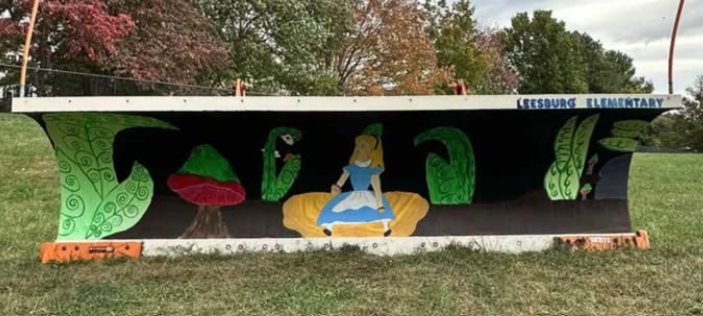 "Alice" the painted snowplow 