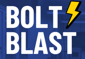 bolt blast with a lighting bolt