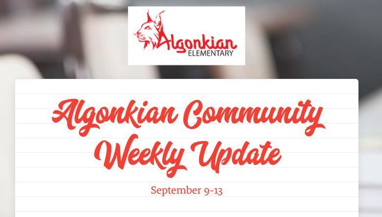 Sept 9 - 13 Update