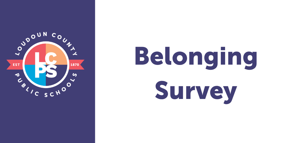 Belonging Survey with LCPS Logo